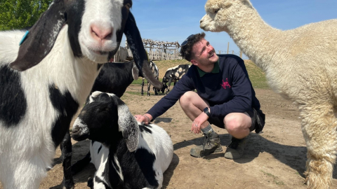 Zoo Keeper for the morning